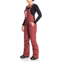 Roxy Rideout Bib pnt (Oxblood Red) - 21